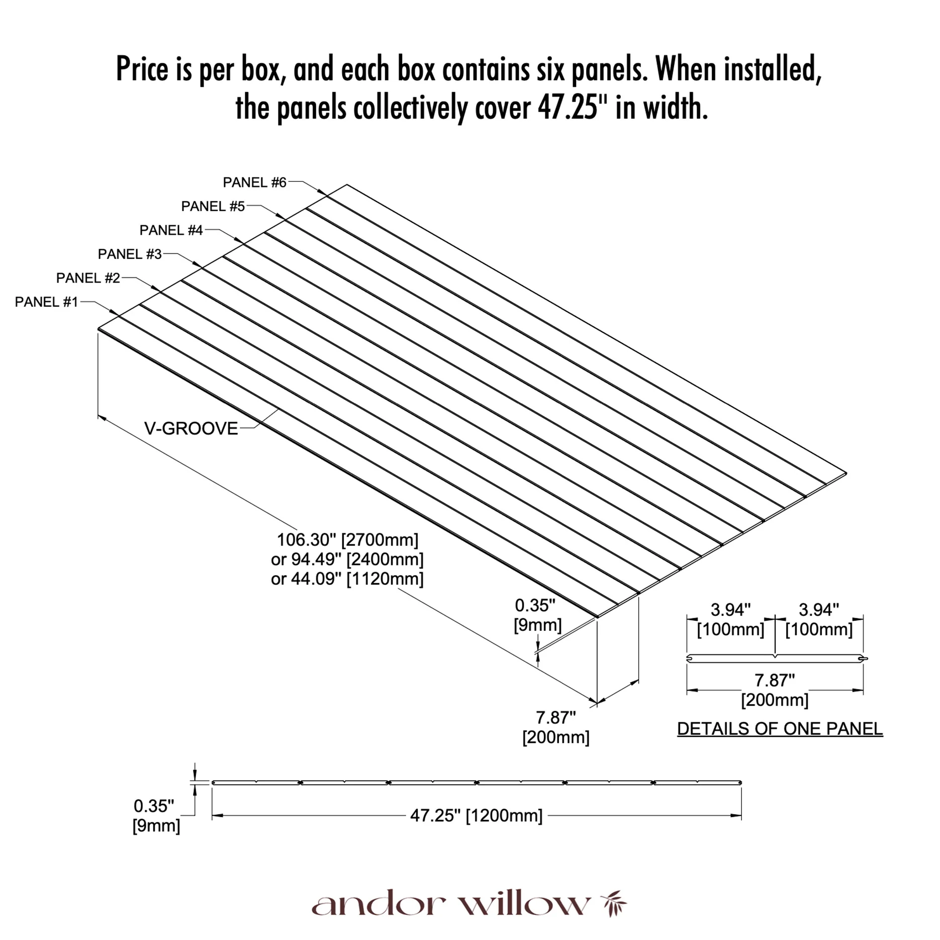 V-Groove Paintable Panel Samples - Image 6