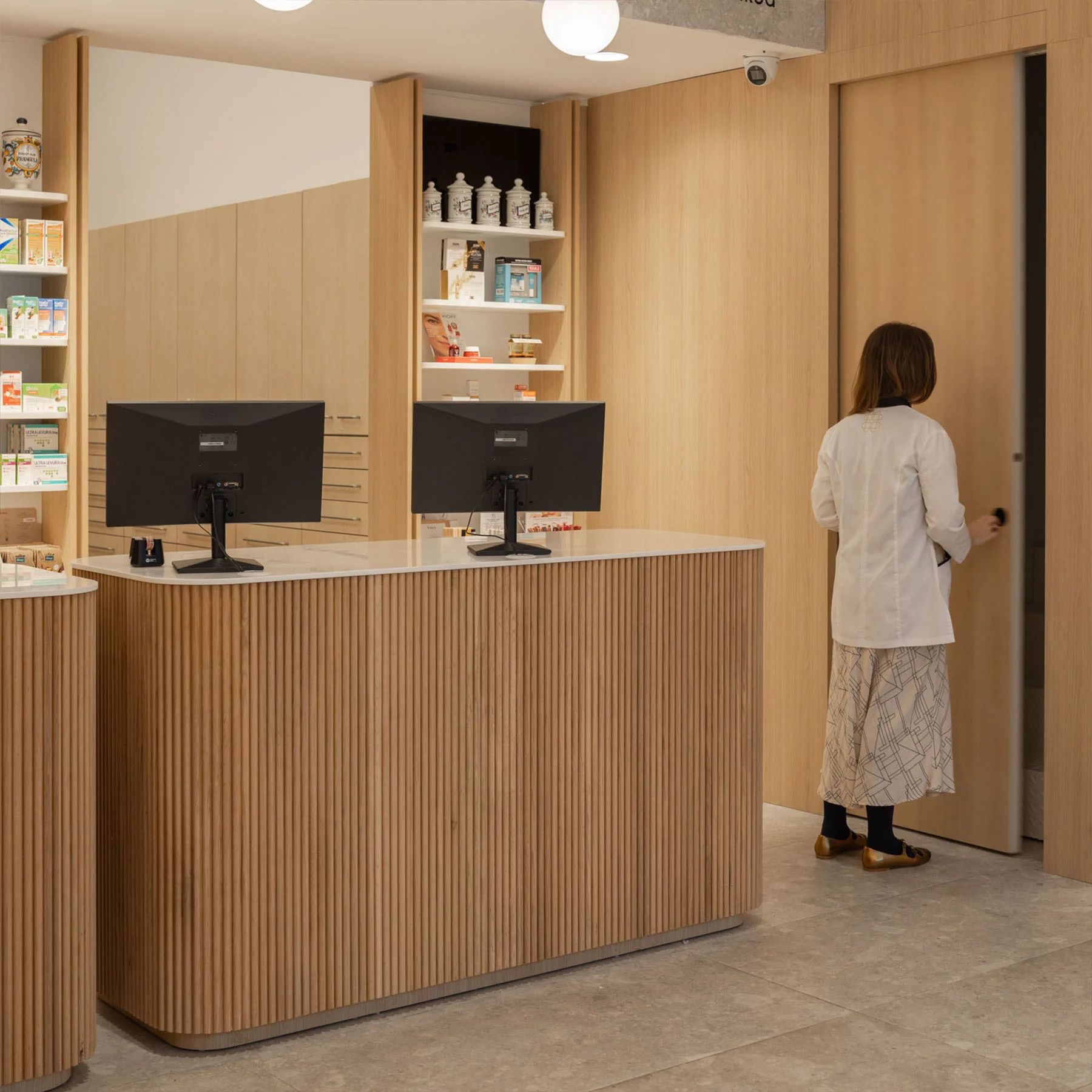 Flexible Ribbed Wood Panels - Image 5